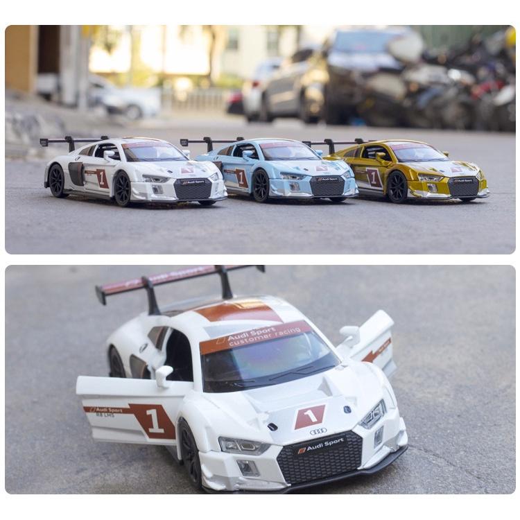 Audi Sport R8 LMS 1:32模型車 奧迪超跑 GT賽車 1/32模型-細節圖4