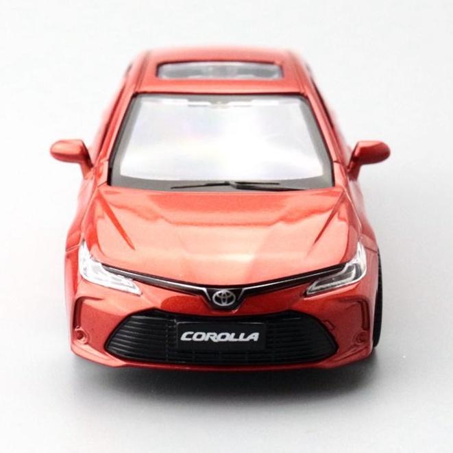 Toyota Corolla Altis HYBRID 1:33 模型車 豐田 神車 油電阿提斯 頭又大 12代-細節圖9