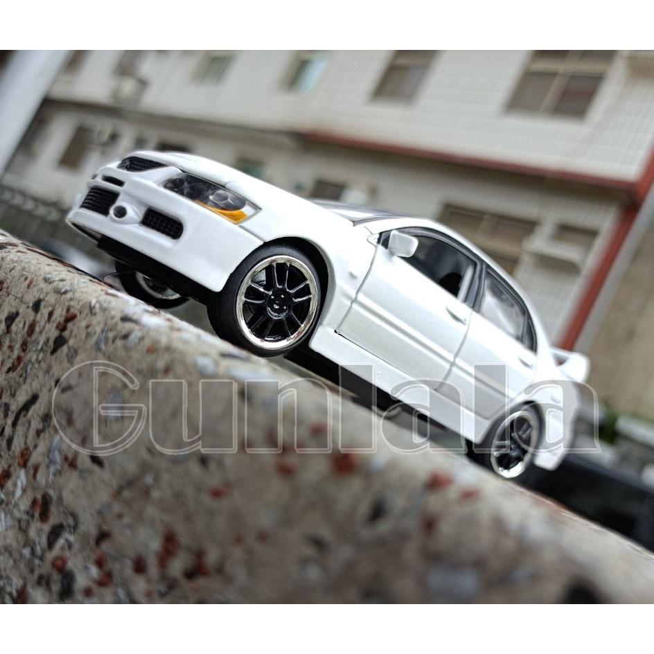 Mitsubishi Evolution IX 1:32模型車 三菱EVO 9代 4G63引擎 LanEVO-細節圖8