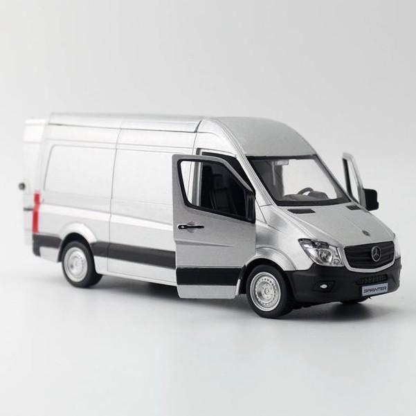 Mercedes-Benz Sprinter 賓士 模型車 VAN CARGO 輕型多功能商用車 九人座MPV 1:36-細節圖4