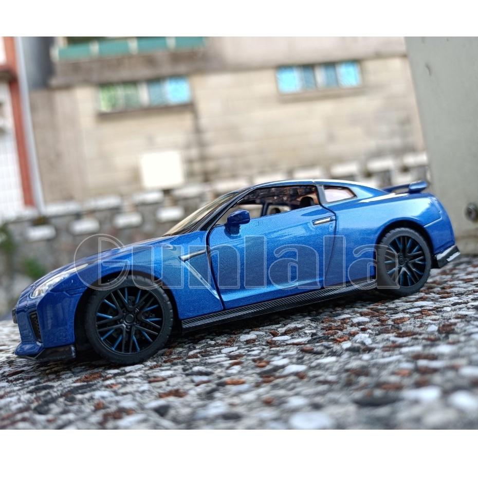 NISSAN GTR R35 五十周年版 50th 日產東瀛戰神 1:35模型車 Skyline GT-R-細節圖9