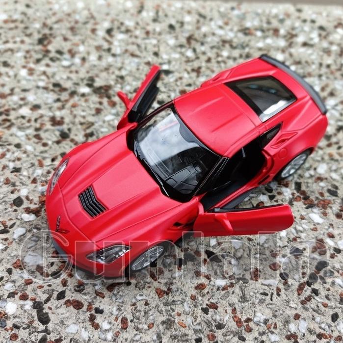 Chevrolet Corvette 雪佛蘭 科爾維特 1:36模型車 C6 C7 美式平民跑車 z06 Z07-細節圖9