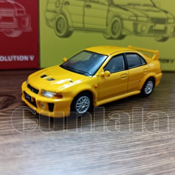 JKM 三菱 Lancer Evolution V 1:64模型 EVO 5代 JDM WRC經典 CP9A 4G63-細節圖2