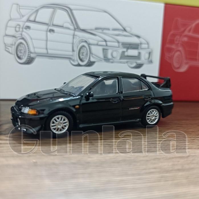 JKM 三菱 Lancer Evolution V 1:64模型 EVO 5代 JDM WRC經典 CP9A 4G63-細節圖4