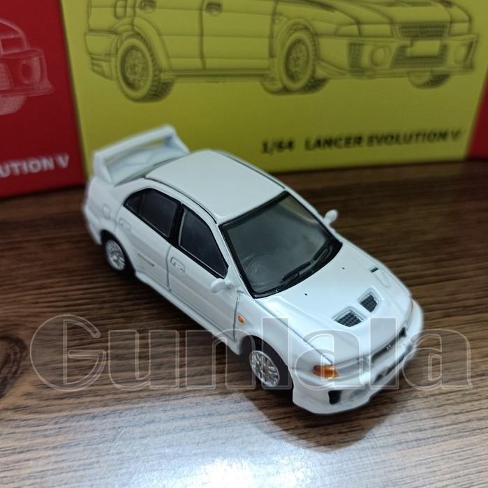 JKM 三菱 Lancer Evolution V 1:64模型 EVO 5代 JDM WRC經典 CP9A 4G63-細節圖5