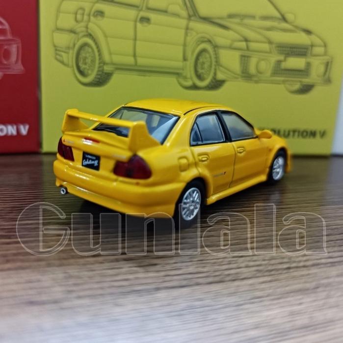 JKM 三菱 Lancer Evolution V 1:64模型 EVO 5代 JDM WRC經典 CP9A 4G63-細節圖6