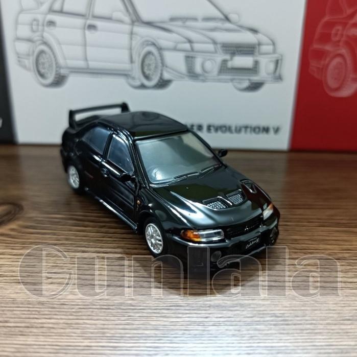 JKM 三菱 Lancer Evolution V 1:64模型 EVO 5代 JDM WRC經典 CP9A 4G63-細節圖8