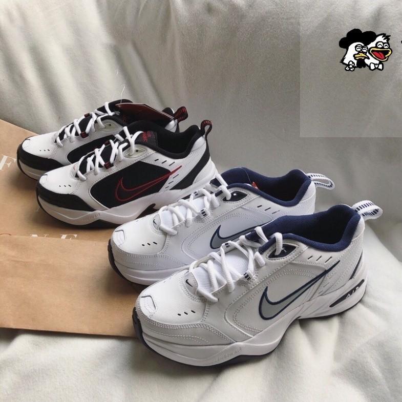 韓國正品代購 Nike Air Monarch 4 白藍 老爹鞋 M2k 復古休閒鞋 運動鞋 緩震 透氣 男女同款-細節圖2