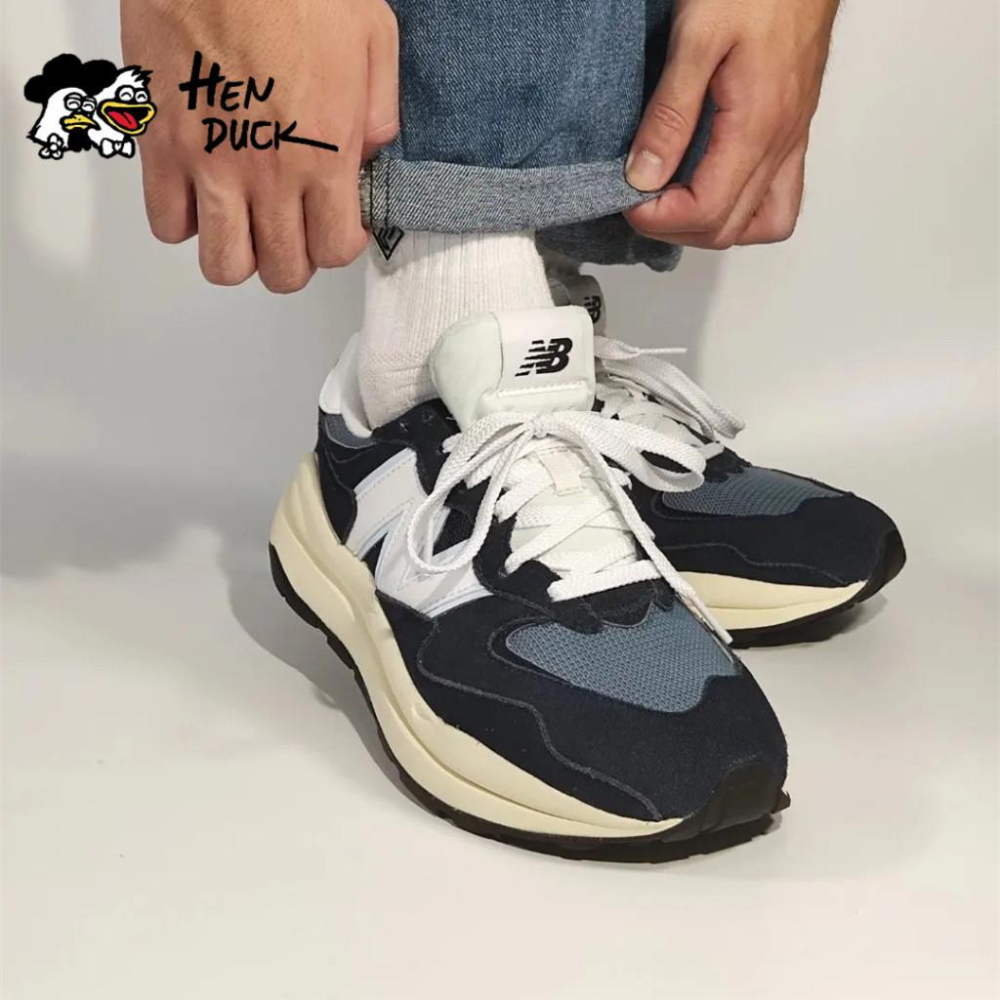 韓國代購 New balance 5740 NB5740 海軍藍 黑白色 復古運動休閒鞋 慢跑鞋 男女款 M5740CD-細節圖3