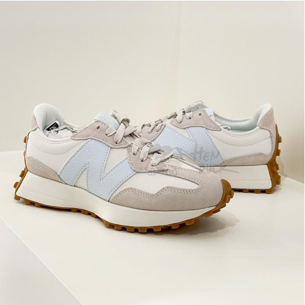 韓國代購 new balance 327 NB327 蜜桃粉 薄荷綠 寶寶藍 運動休閒鞋 女鞋 薰衣紫 WS327OS-細節圖3