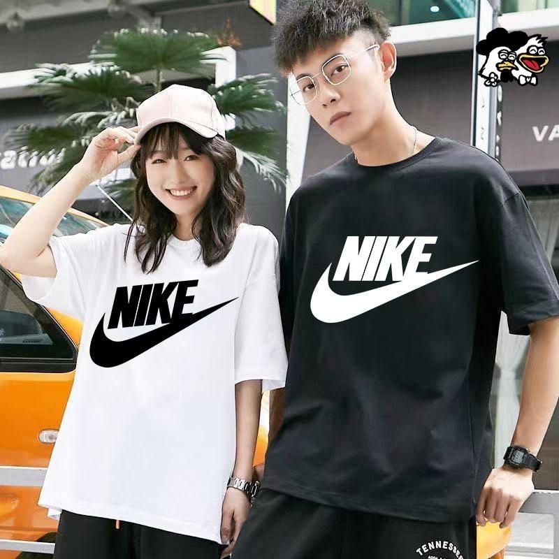 耐吉Nike Sportswear 黑色 白色 經典LOGO 印花 圓領 短袖 T恤 男女 情侶款 AR5005-010-細節圖2