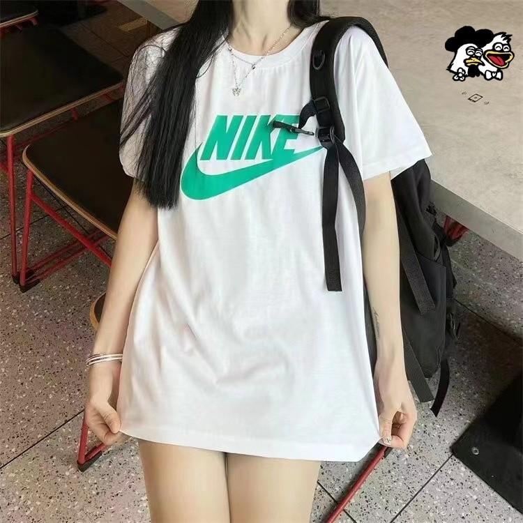 耐吉Nike Sportswear 黑色 白色 經典LOGO 印花 圓領 短袖 T恤 男女 情侶款 AR5005-010-細節圖8