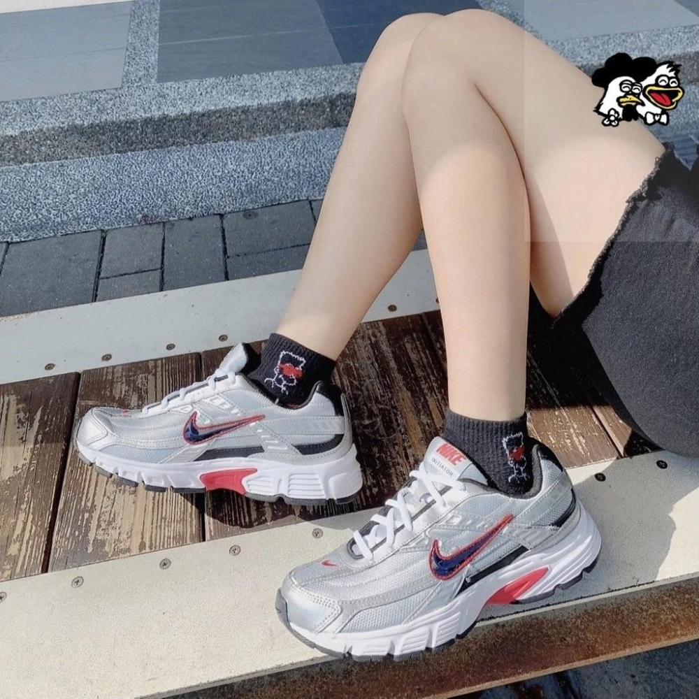 韓國代購 NIKE Initiator 白藍 黑白 櫻桃紅 復古休閒鞋 運動鞋 男女款 情侶鞋 394055-101-細節圖5