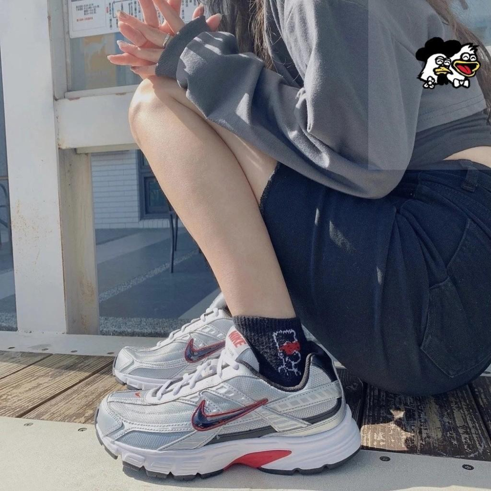 韓國代購 NIKE Initiator 白藍 黑白 櫻桃紅 復古休閒鞋 運動鞋 男女款 情侶鞋 394055-101-細節圖6