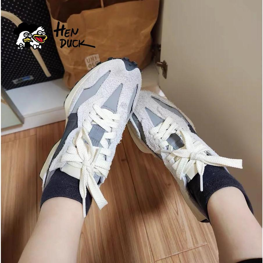 韓國代購 New balance 327 髒髒鞋 灰黑色 NB 327 防滑耐磨 慢跑鞋 運動休閒鞋 U327WCA-細節圖6
