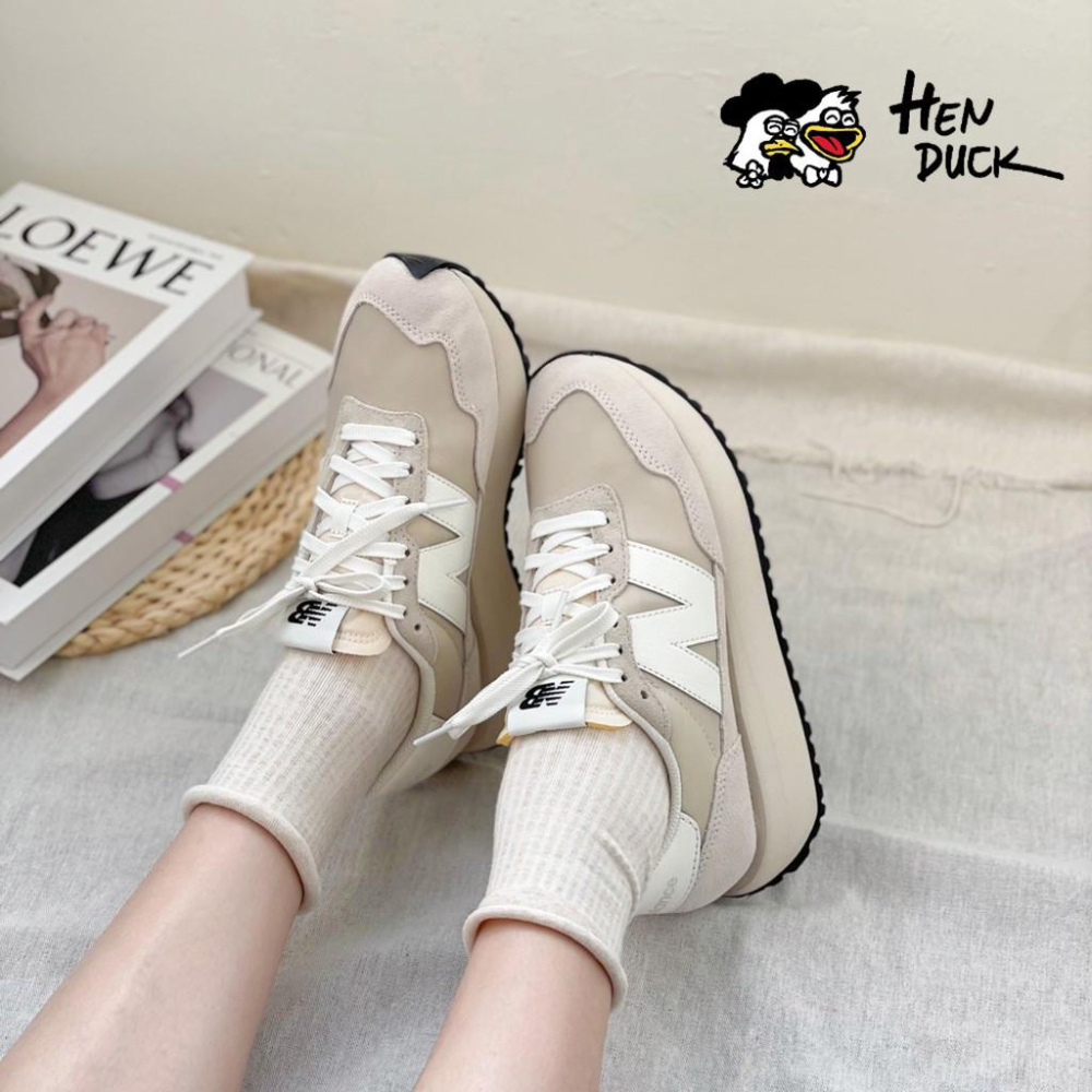 韓國代購 New balance 237 燕麥銀藍 淺奶茶 復古 運動休閒鞋 慢跑鞋 鋸齒 男女款 WS237HN1-細節圖5