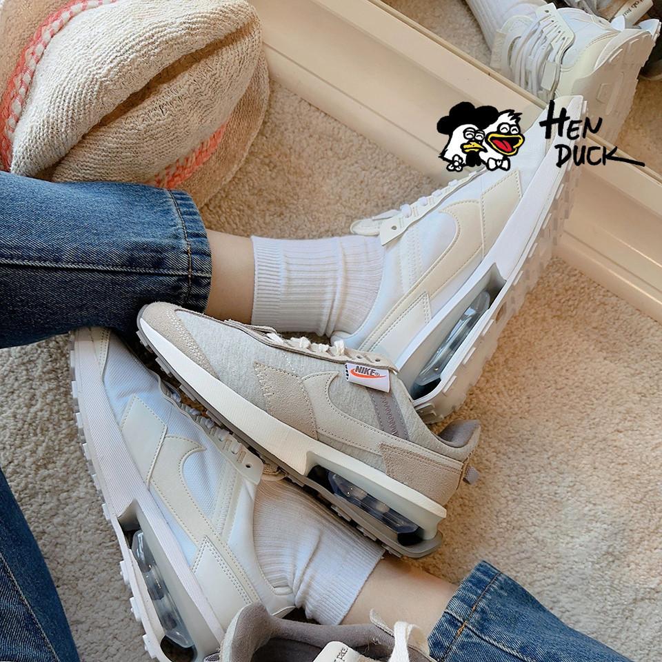 韓國代購 Nike air max pre-Day 巫毒娃娃 黑 白色 復古 透氣增高 運動休閒鞋 氣墊款 男女款-細節圖6