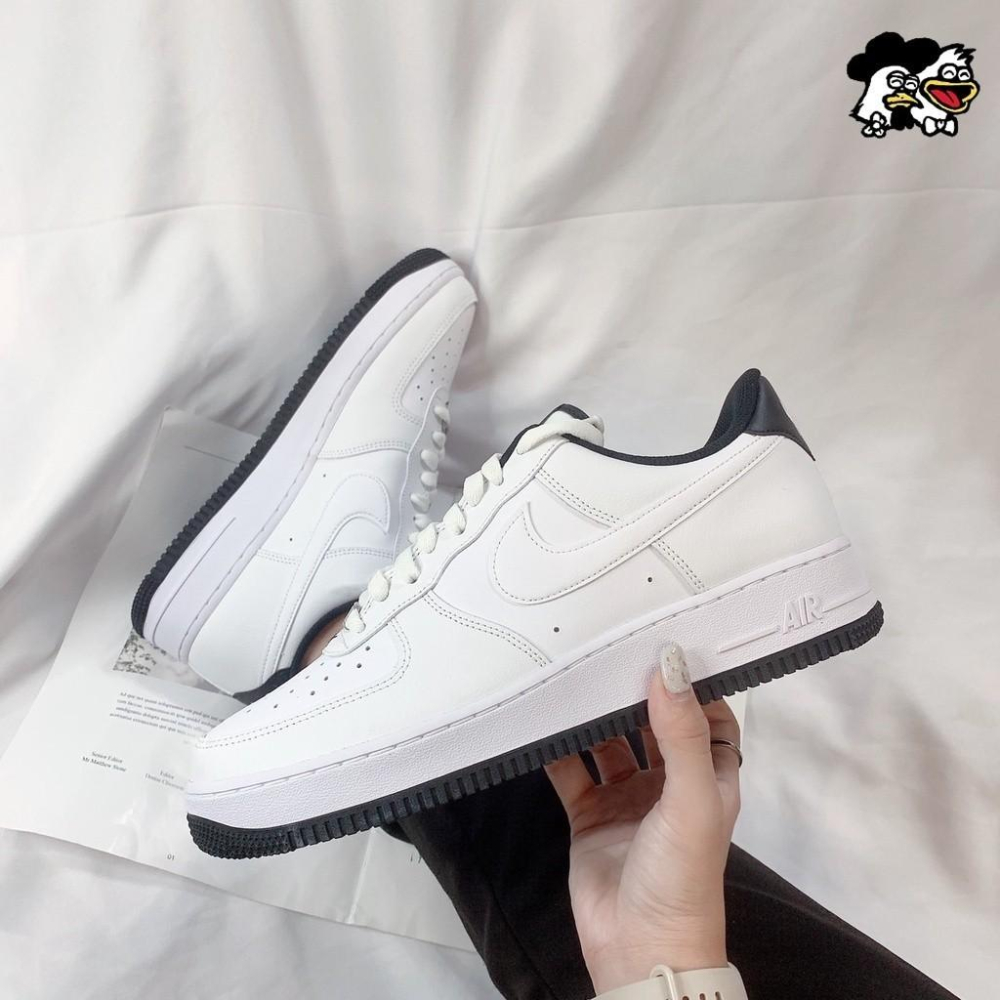 韓國代購 Nike Air Force 1 白色 焦糖拿鐵 黑白 滑板鞋 空軍一號 男女休閒鞋 DR9867100-細節圖3