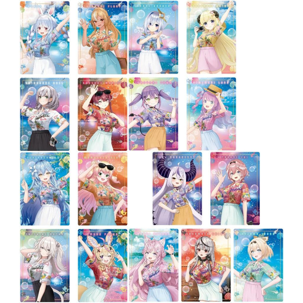 hololive SUPER EXPO 2024 vol.1 威化餅收藏卡 餅卡 第一彈常闇菈米兔田博衣拉普桃鈴角卷風真-細節圖2