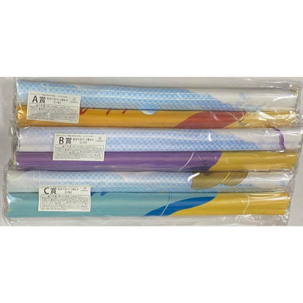 22年6月日版一番賞五等分的新娘 osakana biyori A賞一花B賞二乃C賞三玖 B2掛畫掛軸-細節圖2