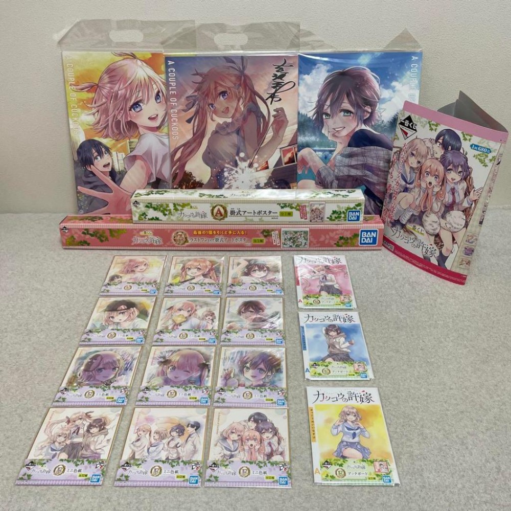 21年4月日版一番賞 杜鵑婚約 最後賞 B2 海報 掛軸 掛畫 天野繪里香 海野幸 瀨川彌-細節圖3