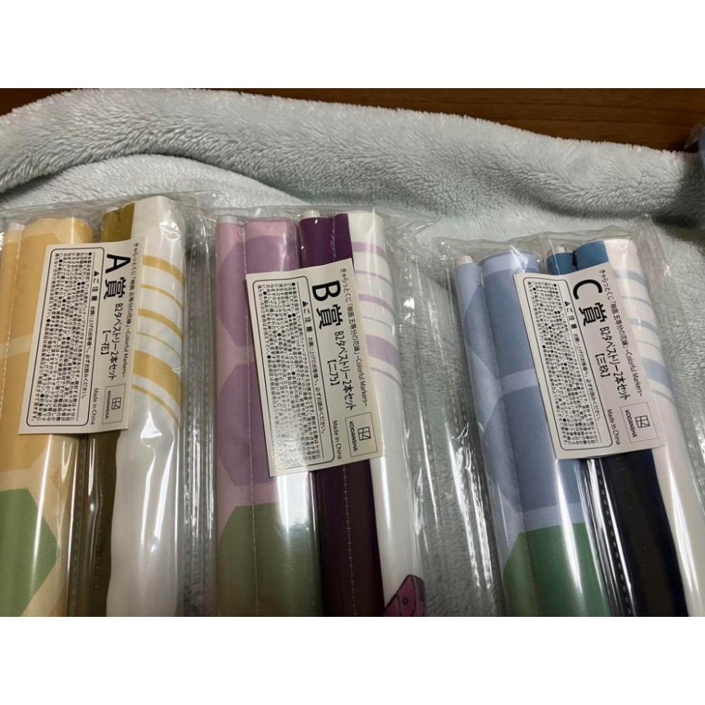 22年10月日版一番賞 五等分的新娘 Colorful Markers A賞 B2 掛畫 掛軸 一花 二乃 三玖-細節圖4