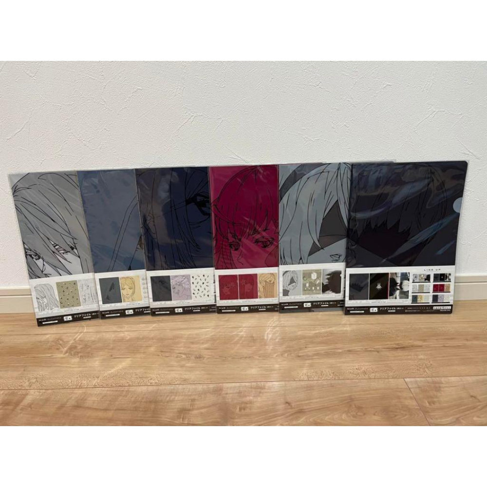 23年日版 一番賞 尼爾:自動人形 Ver 1.1a 放送紀念 E賞 A4資料夾3件套-細節圖2