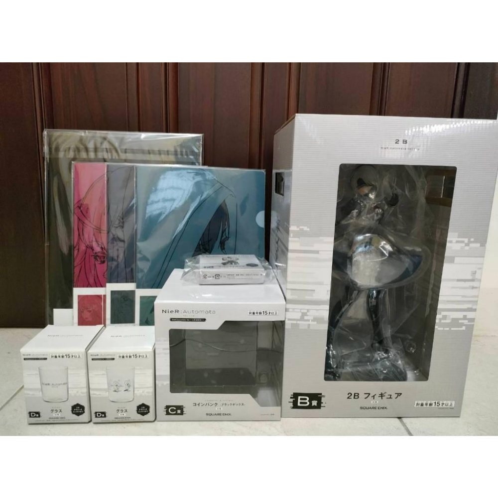 23年日版 一番賞 尼爾:自動人形 Ver 1.1a 放送紀念 E賞 A4資料夾3件套-細節圖3
