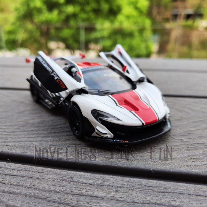 McLaren P1 GTR 1/:32模型車 麥拿侖終極賽道玩具 道路版F1賽車 超跑 1/32-細節圖2