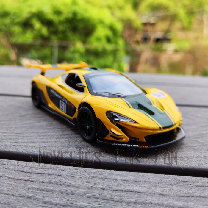 McLaren P1 GTR 1/:32模型車 麥拿侖終極賽道玩具 道路版F1賽車 超跑 1/32-細節圖3