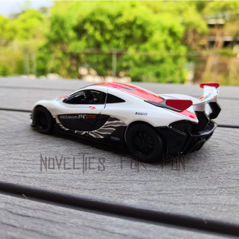 McLaren P1 GTR 1/:32模型車 麥拿侖終極賽道玩具 道路版F1賽車 超跑 1/32-細節圖5