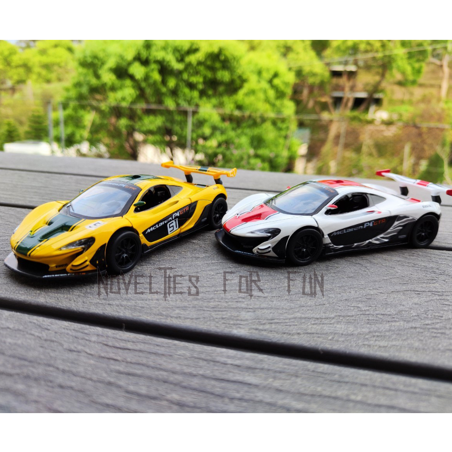 McLaren P1 GTR 1/:32模型車 麥拿侖終極賽道玩具 道路版F1賽車 超跑 1/32-細節圖6