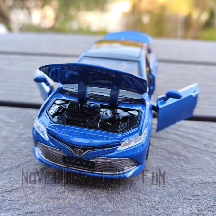 Toyota Camry 聲光迴力車 1:34模型車 豐田10代CAMRY 1/34模型 頭又大 凱美麗-細節圖4