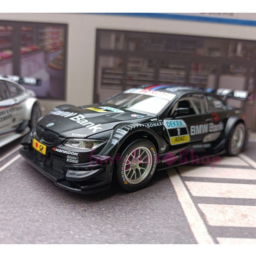 寶馬 BMW M3 DTM 1:32模型車 F80 1/32聲光迴力車 賽道改裝車-細節圖4