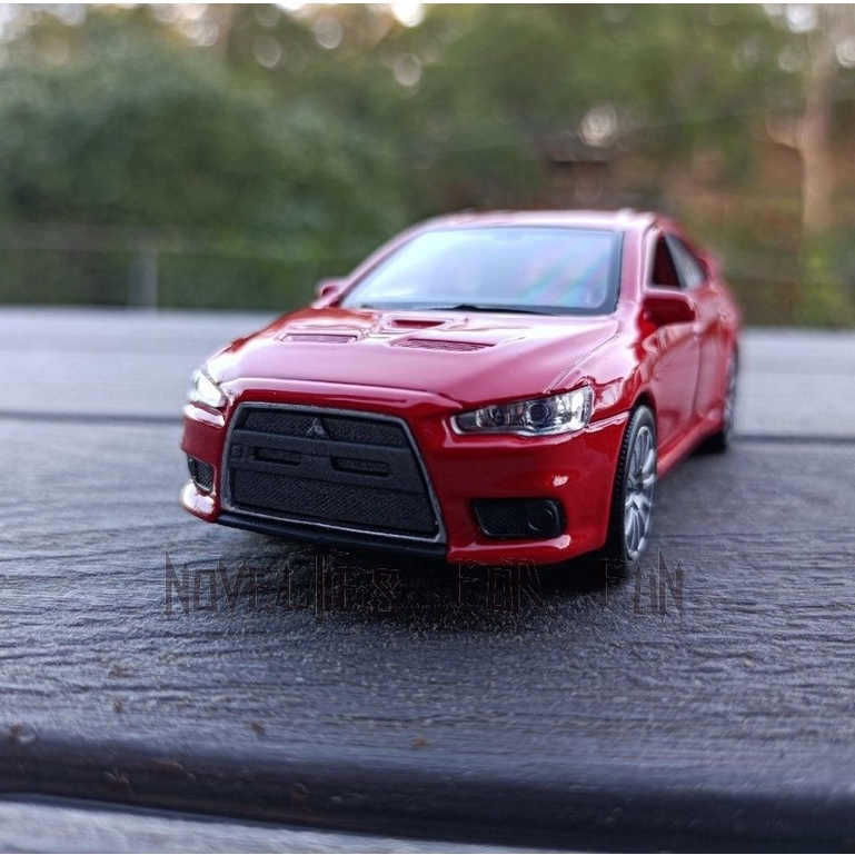 三菱Mitsubishi Lancer EVO X EVOLUTION進化末代 1:36模型車 GRAND LANCER-細節圖2