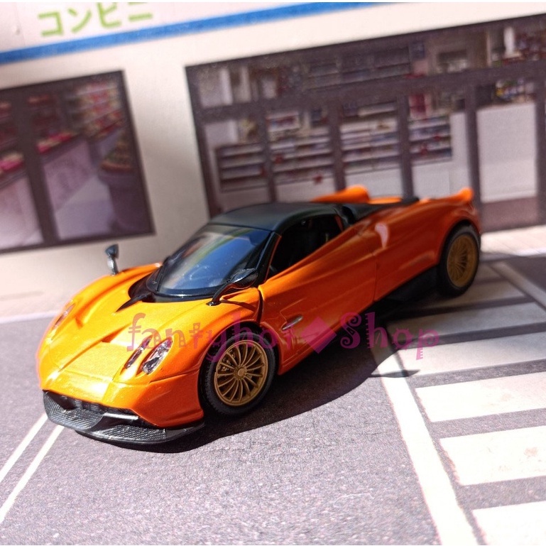 Pagani Huayra 1:32模型車 帕加尼 風神 將軍 1/32迴力車-細節圖3