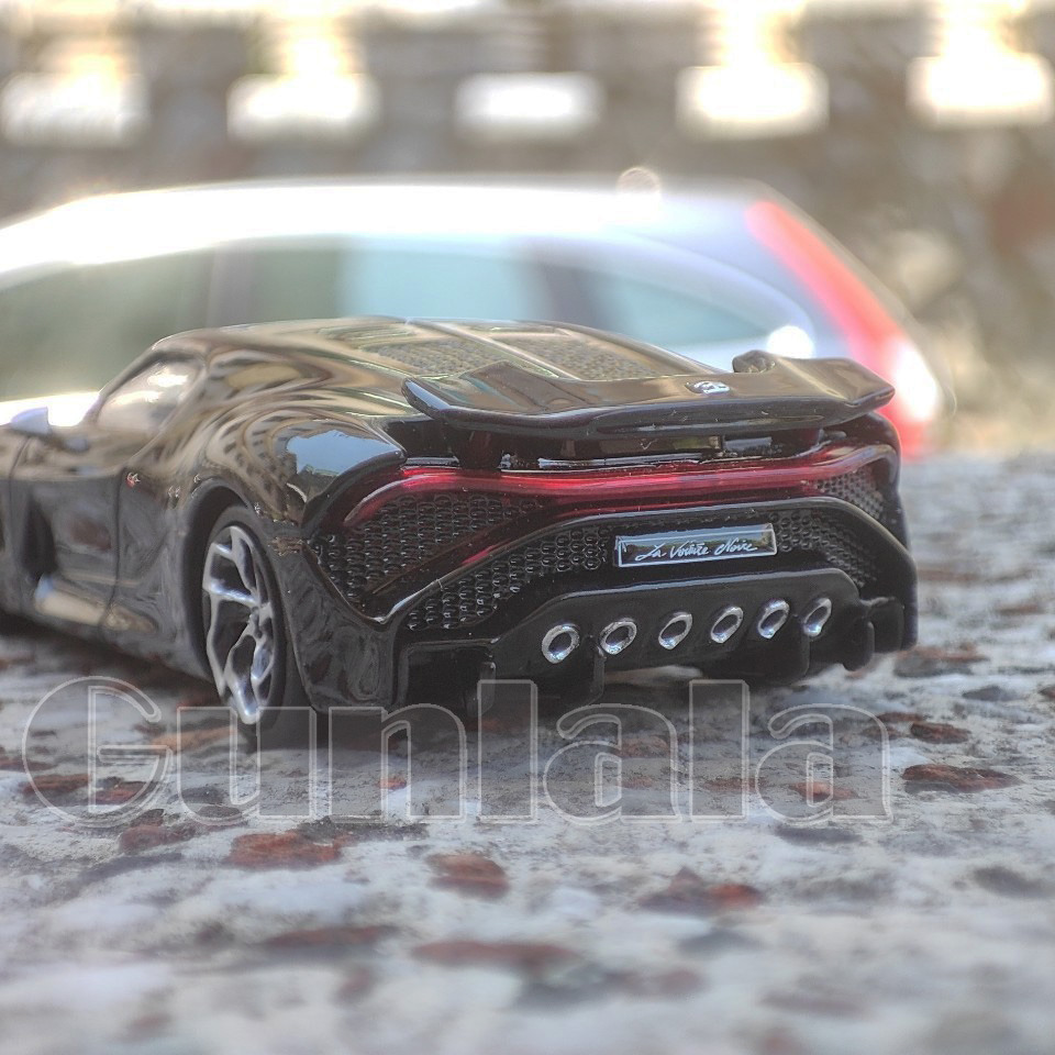 1:64 JKM Bugatti La Voiture Noire 模型車 布加迪黑車 黑夜之聲 Atlantic-細節圖2