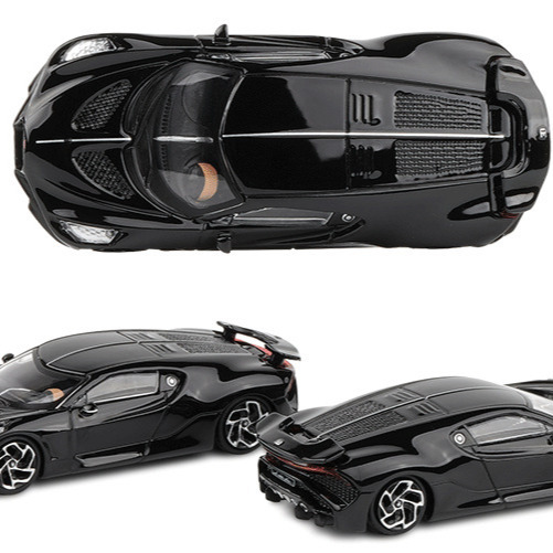 1:64 JKM Bugatti La Voiture Noire 模型車 布加迪黑車 黑夜之聲 Atlantic-細節圖5