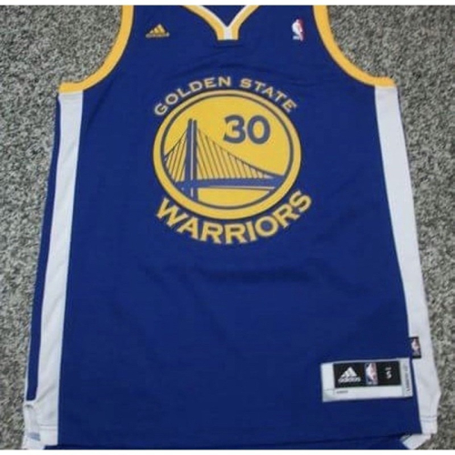 (二手）Adidas 金州勇士 NBA 客場Curry 美版大圖電繡 S號