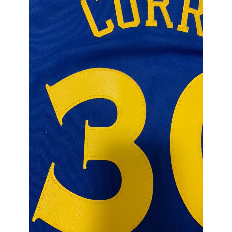 (二手）Adidas 金州勇士 NBA 客場Curry 美版大圖電繡 S號-細節圖3