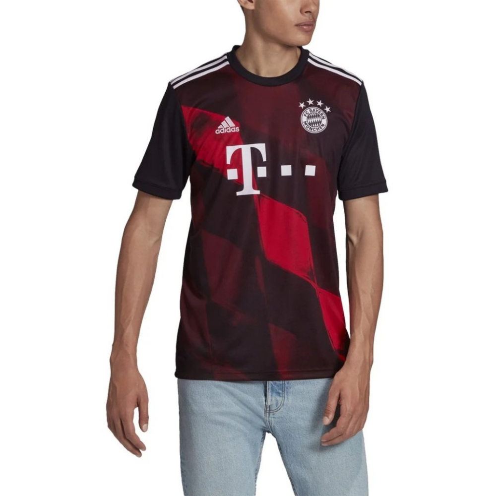 （二手/九成新）Adidas FC Bayern Munich 2020-21  足球衣 FN1949 尺寸：XL-細節圖4