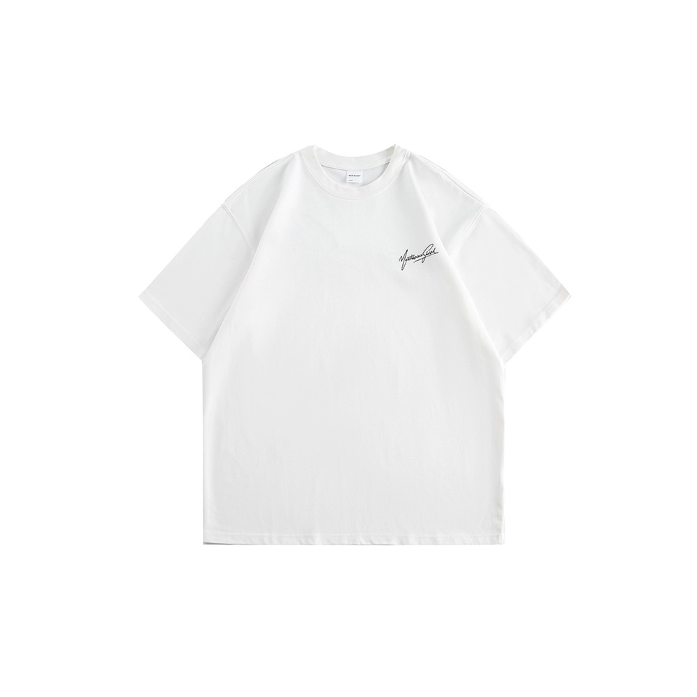 『SQ man』重磅純棉休閒短T 新款發泡印花青春年少感-細節圖5