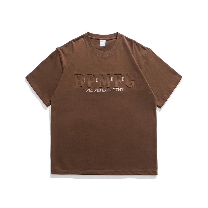 『SQ man』重磅小領口夏季美式男生 百搭休閒運動風-細節圖4