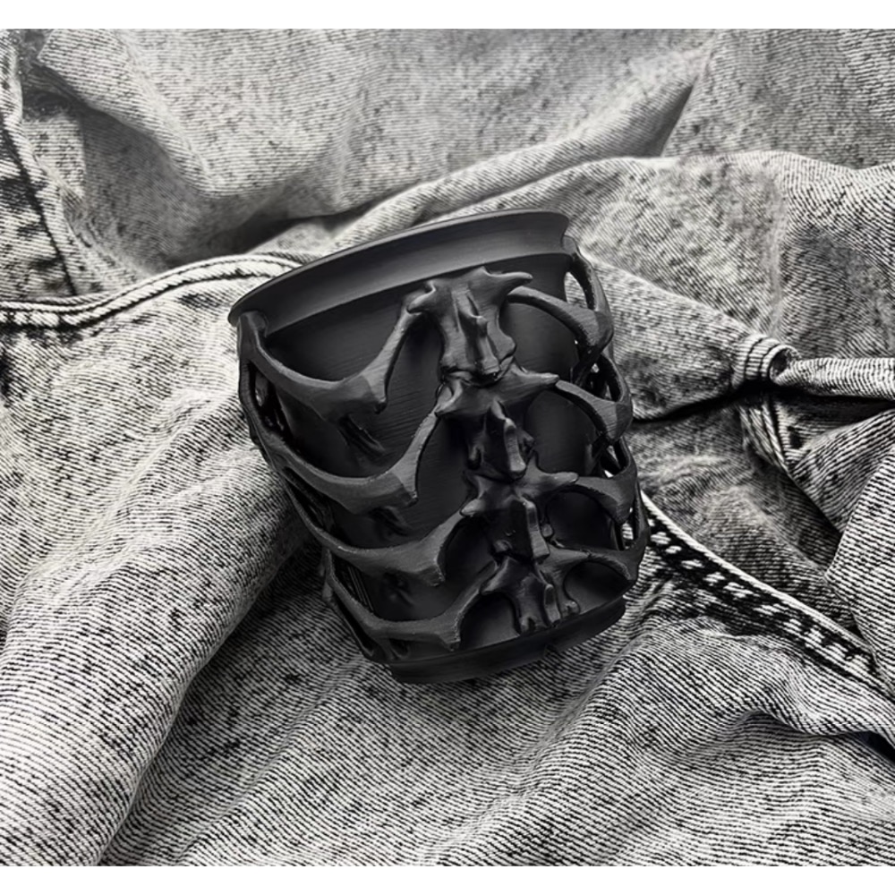 【OVERNOX】黑色龍骨異形 植物專用盆栽-細節圖2