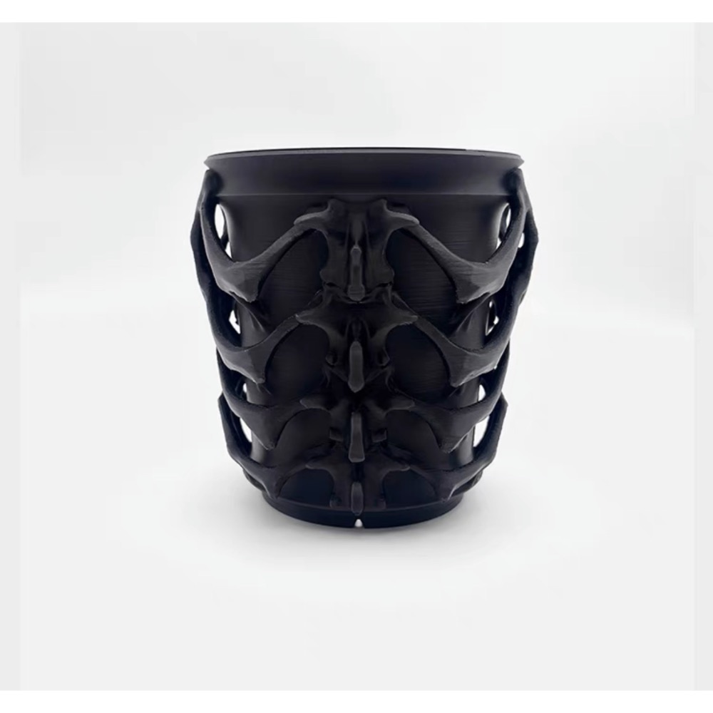 【OVERNOX】黑色龍骨異形 植物專用盆栽-細節圖3