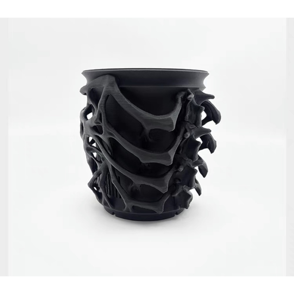 【OVERNOX】黑色龍骨異形 植物專用盆栽-細節圖4