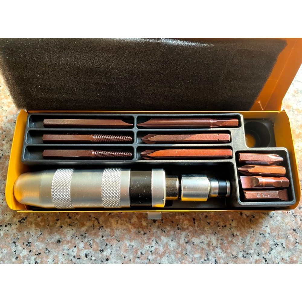 免運！高品質 衝擊起子 S2工具碳鋼材質 鐵盒裝 衝擊起子組 衝擊扳手 批頭 s2批頭 螺母 衝擊批頭-細節圖2