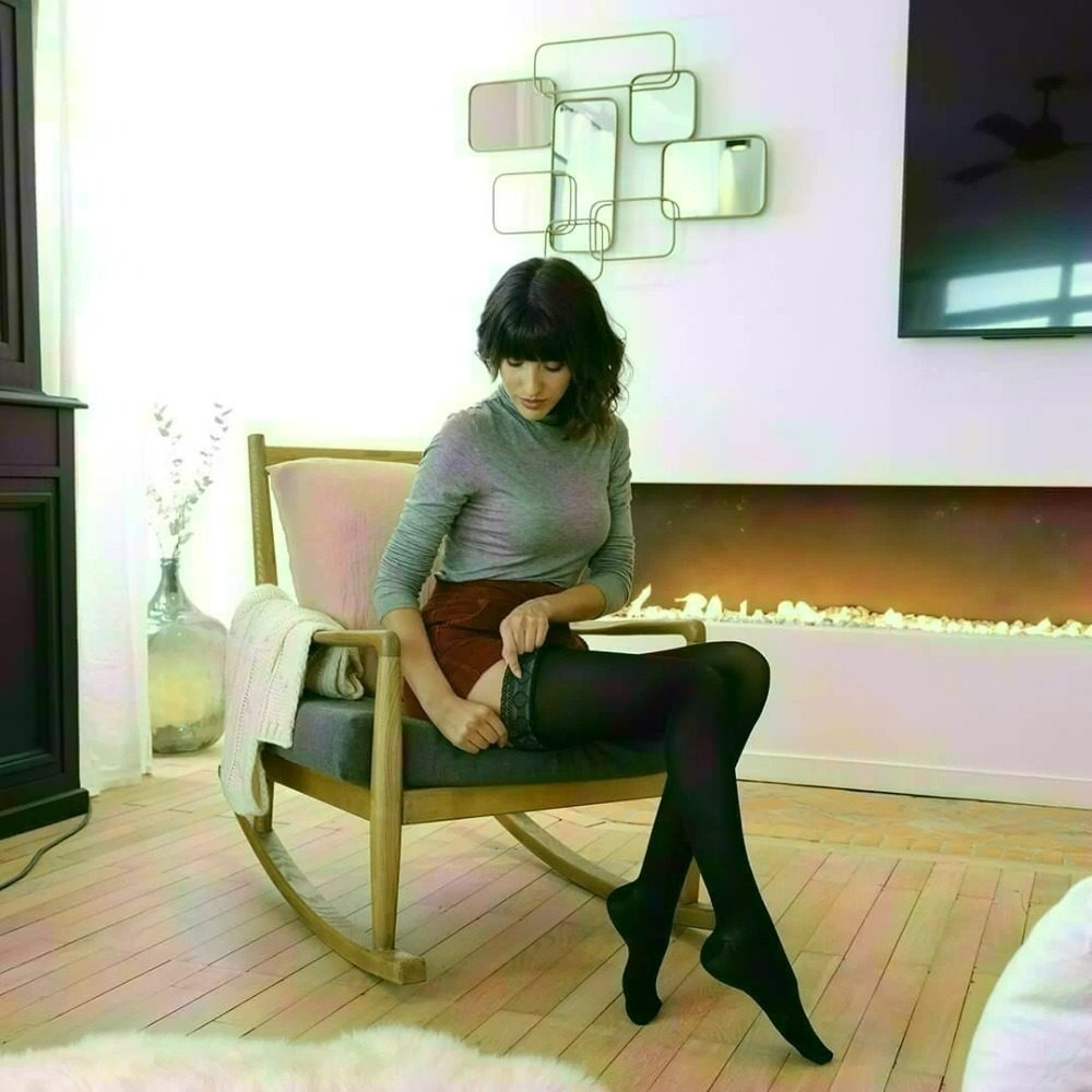 【法國途安】KAD 彈性小腿襪 漸進式壓力 黑色/膚色 美腿微透膚 法國境內版 康到家-細節圖6