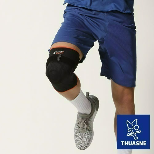 法國途安0335 輕型束帶帶鐵護膝 康到家-細節圖6