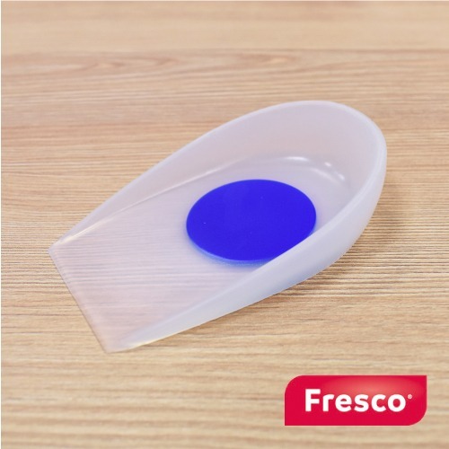 【菲舒】3701 矽膠 足跟杯 後跟墊足跟緩衝 防震 釋壓 2入 康到家-細節圖3